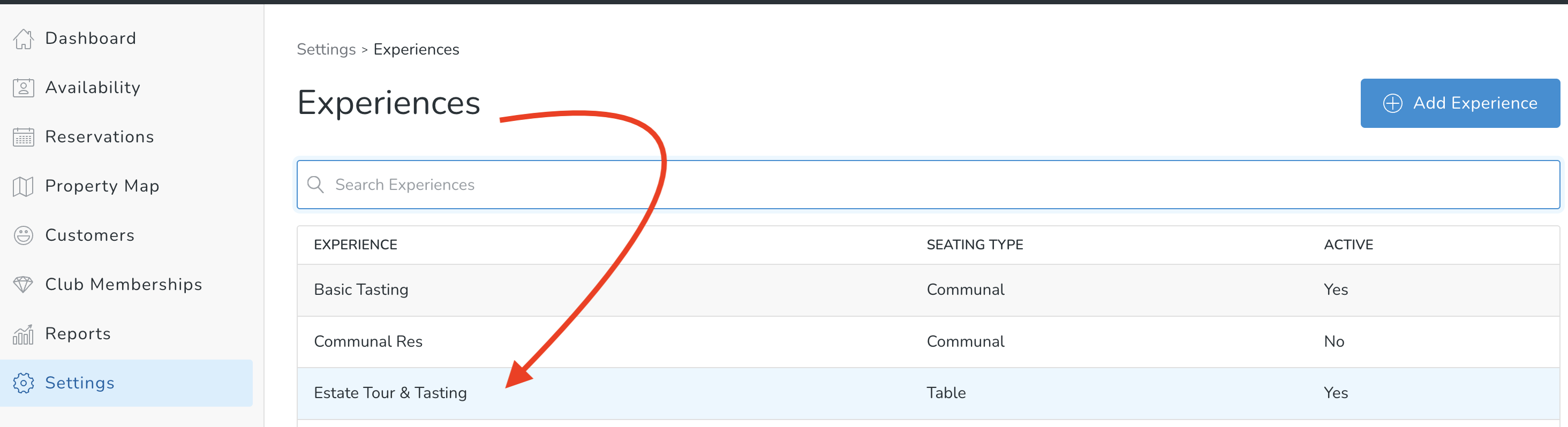 Entering Blackout Dates / Times for Reservations